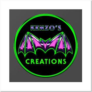 Kenny's creations logo Posters and Art